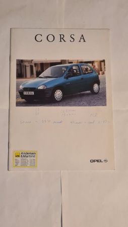 Opel Corsa B Brochure 